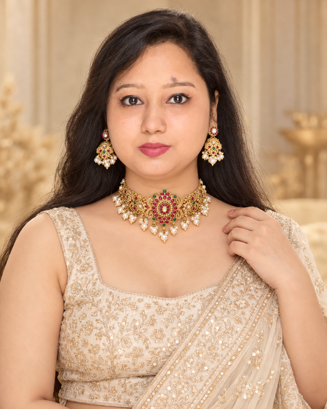 South Indian necklace