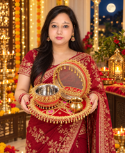 Premium Karwa Chouth Pooja Thali