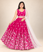 Premium Pink lahnga