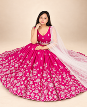 Premium Pink lahnga