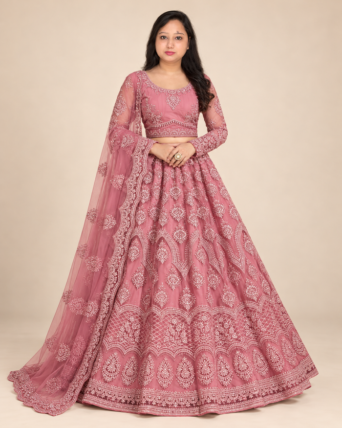 Baby Pink lahnga