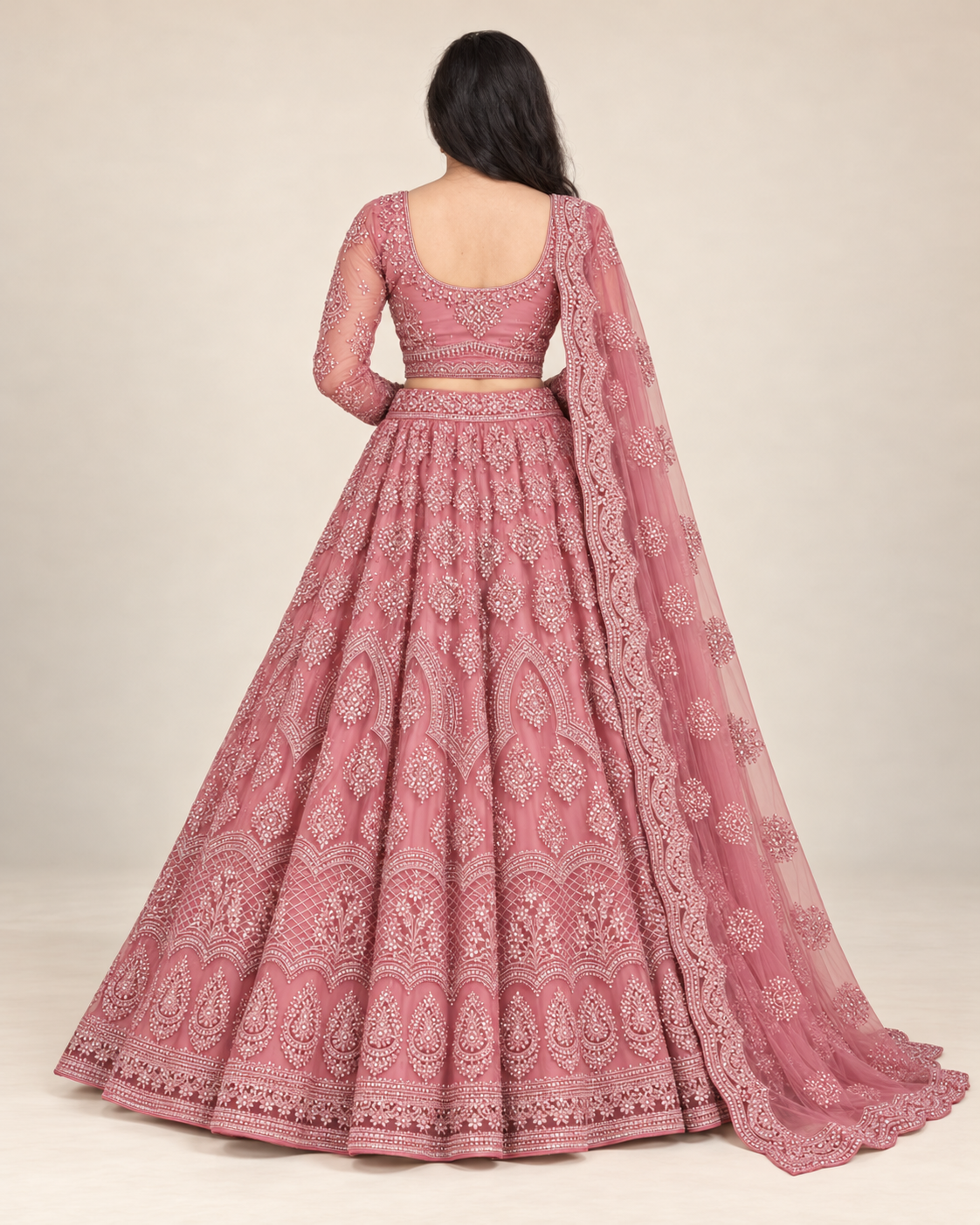 Baby Pink lahnga