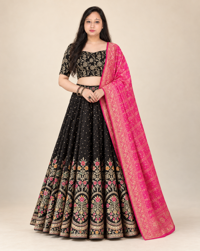 Black lahnga