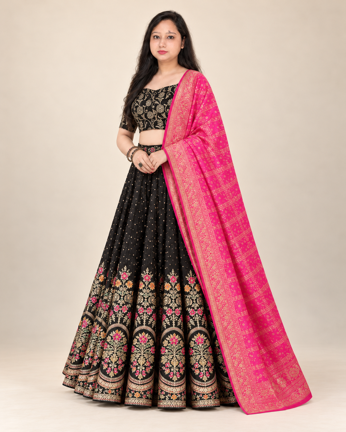 Black lahnga