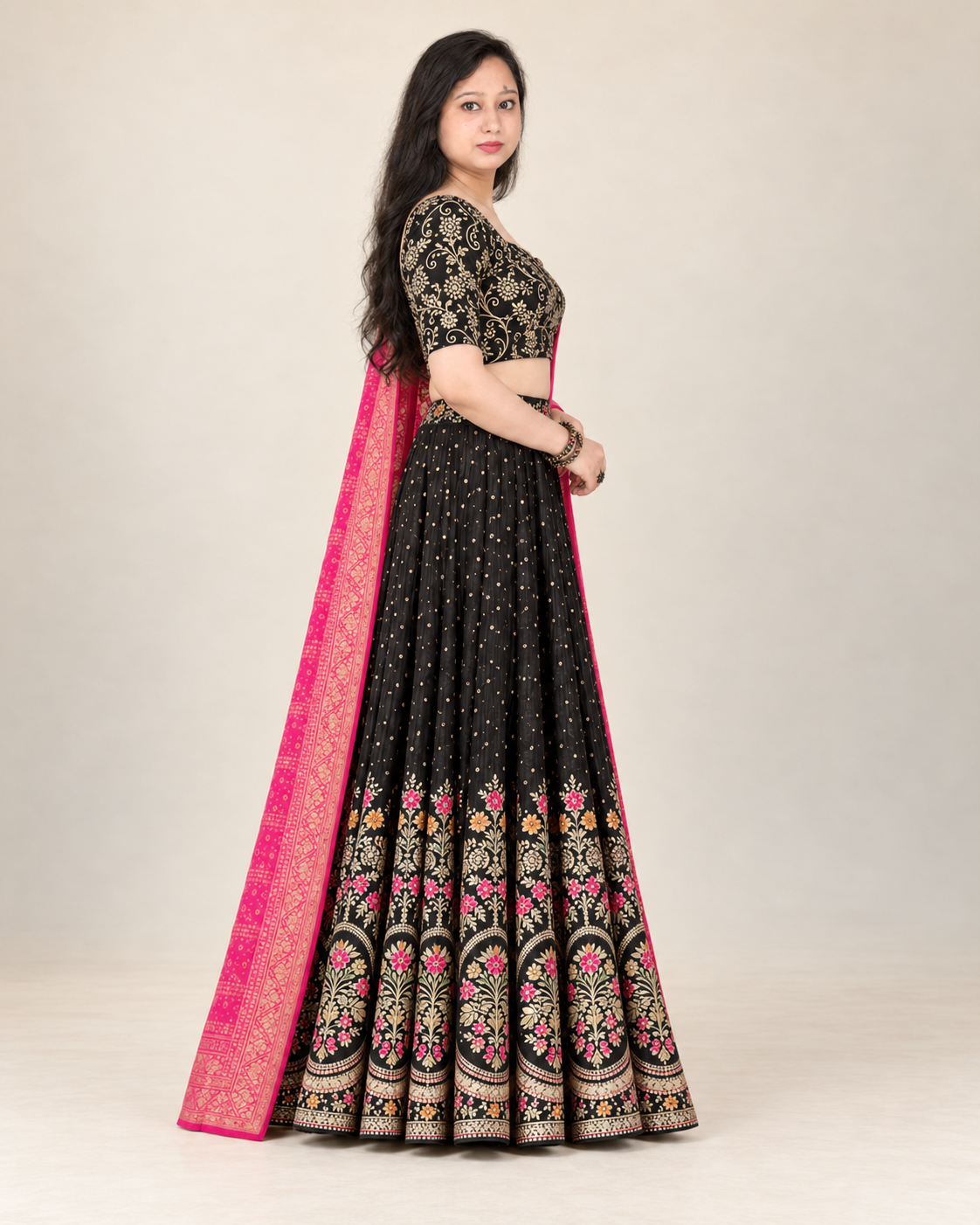 Black lahnga