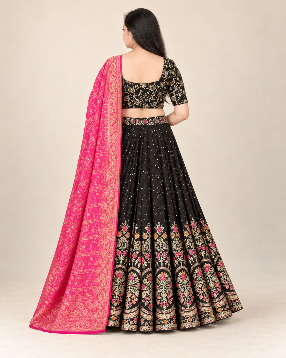 Black lahnga