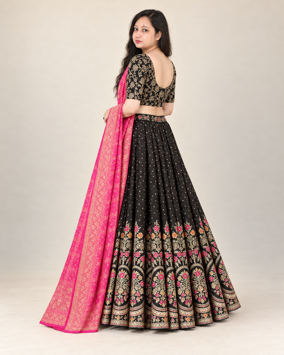 Black lahnga