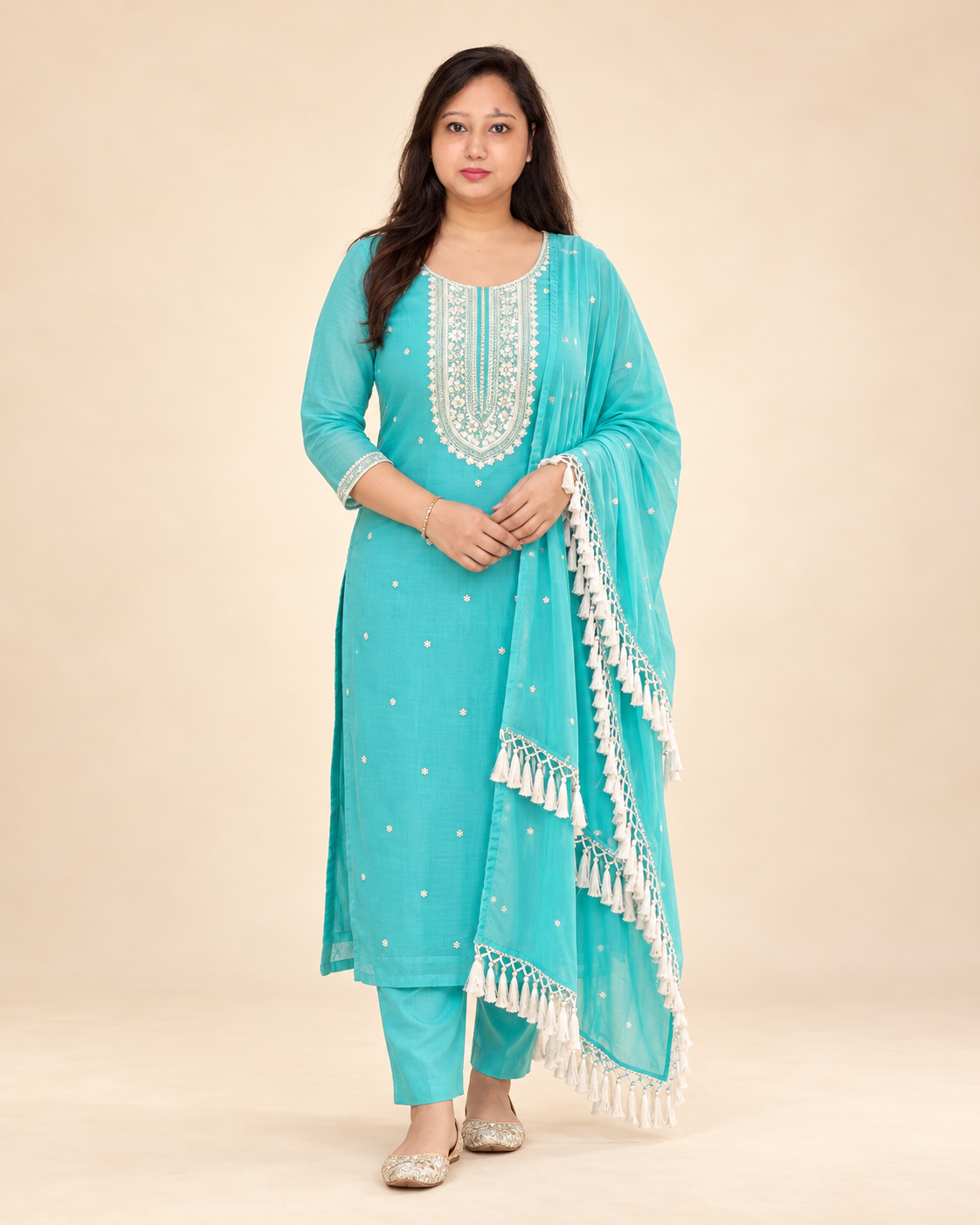 Sky Blue suit