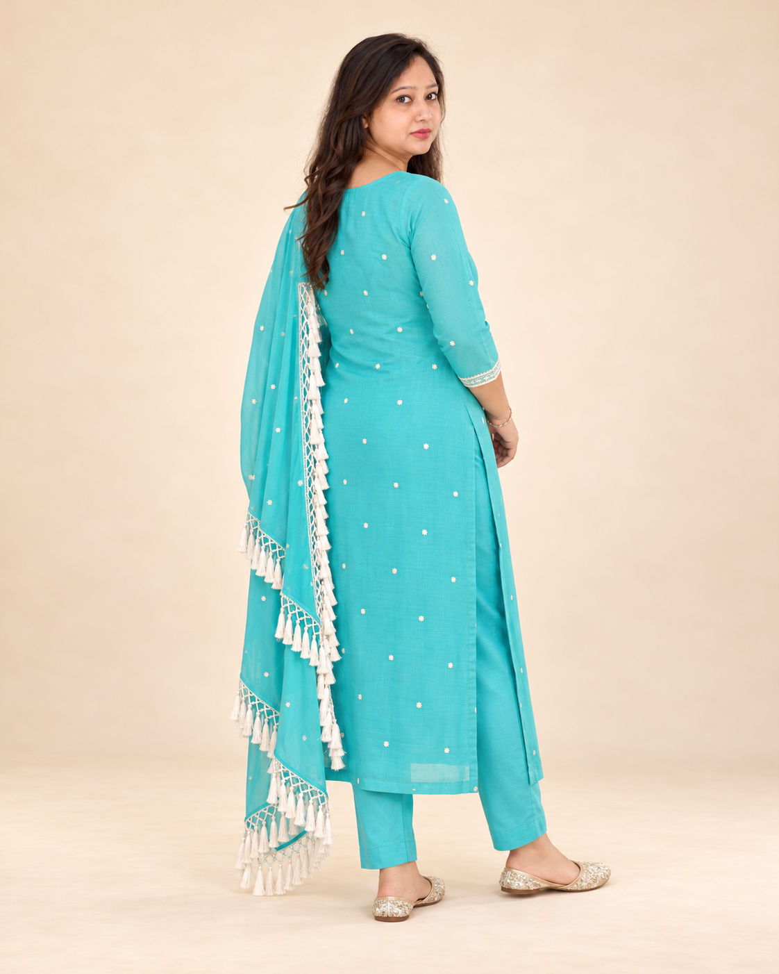 Sky Blue suit