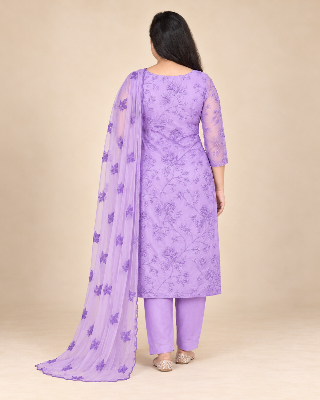 Purple suit
