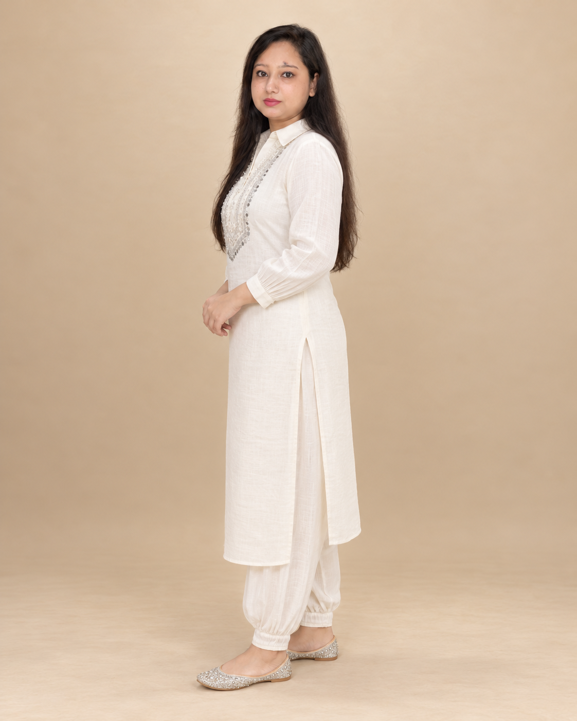 White suit