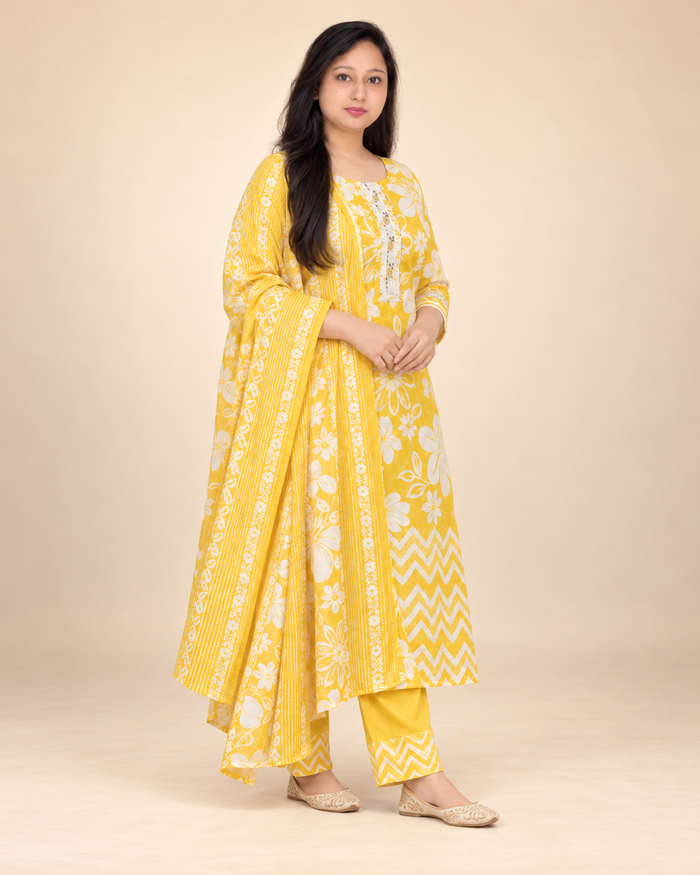 Yellow suit