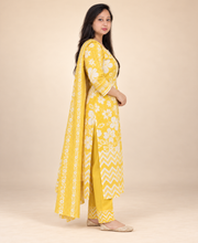 Yellow suit