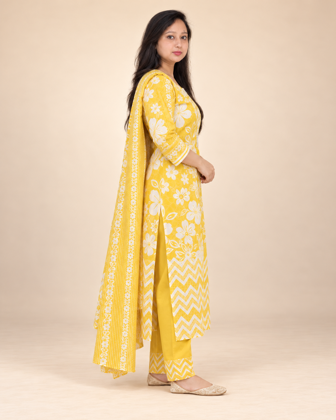 Yellow suit