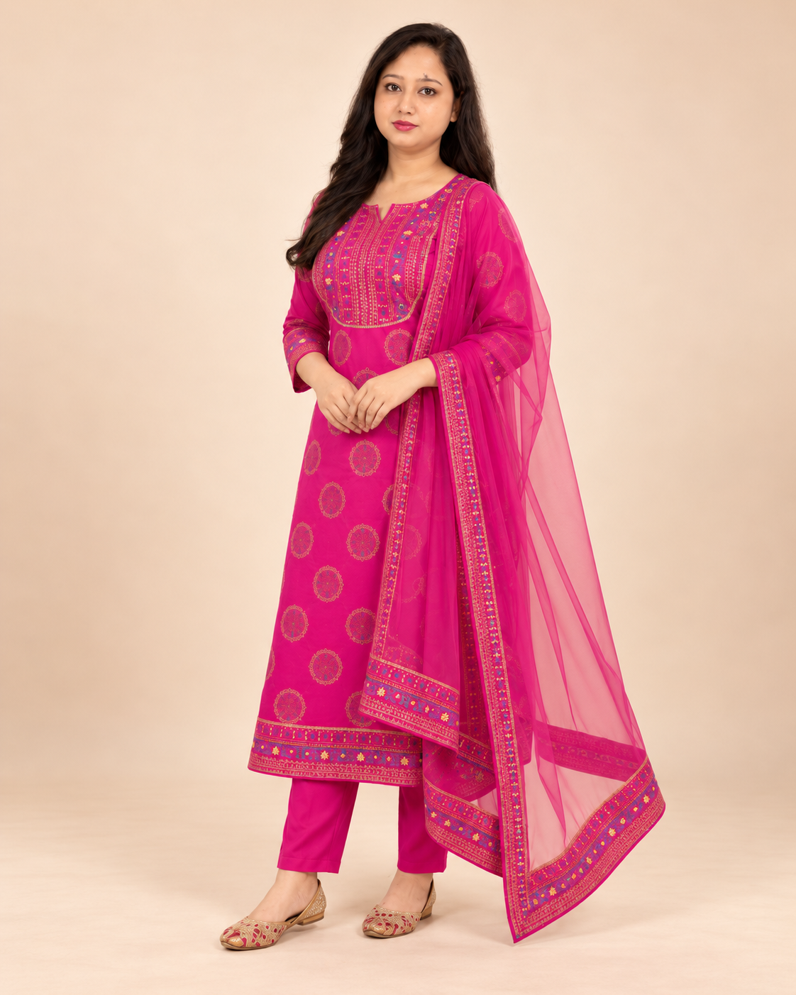 Queen Pink suit