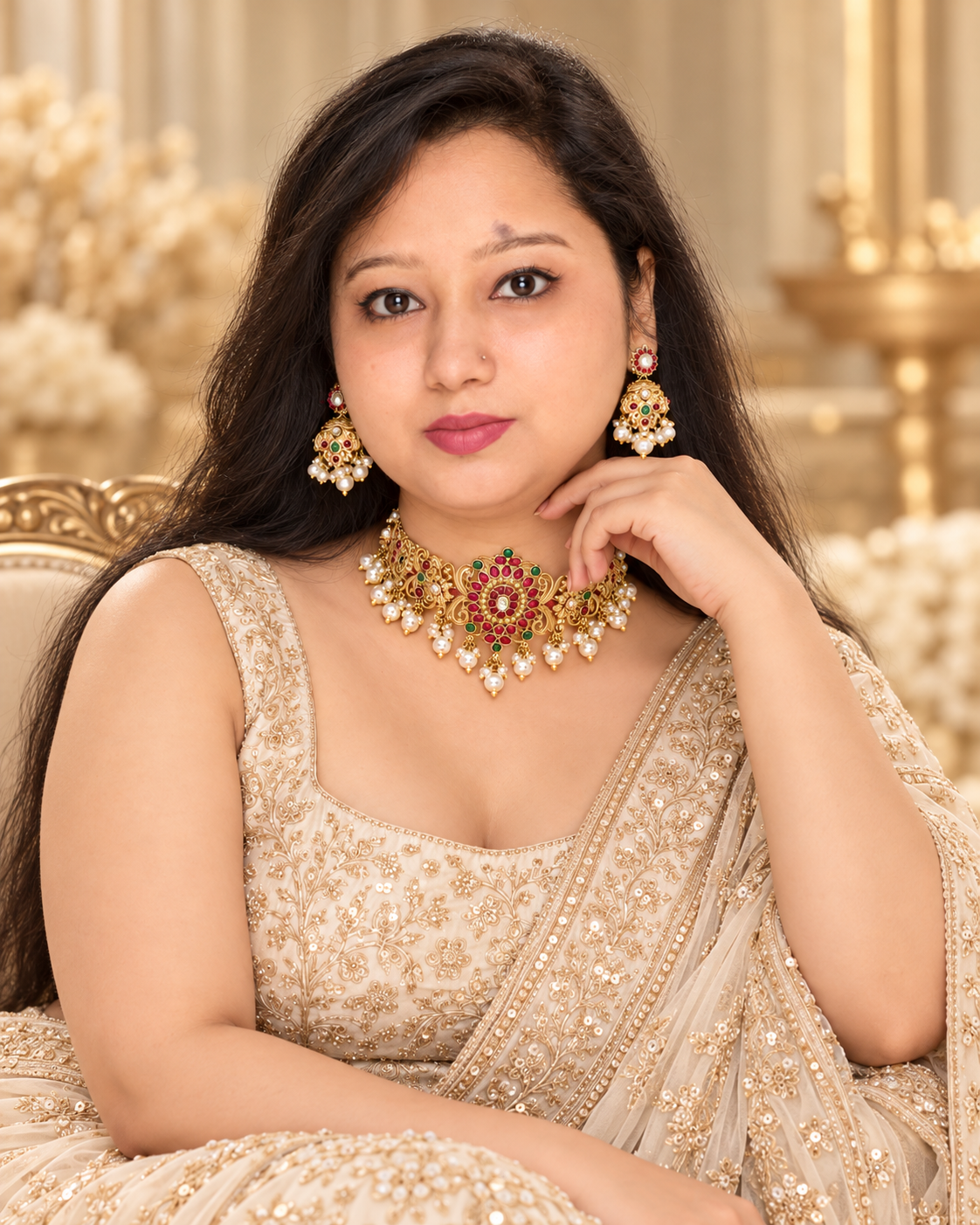 South Indian necklace