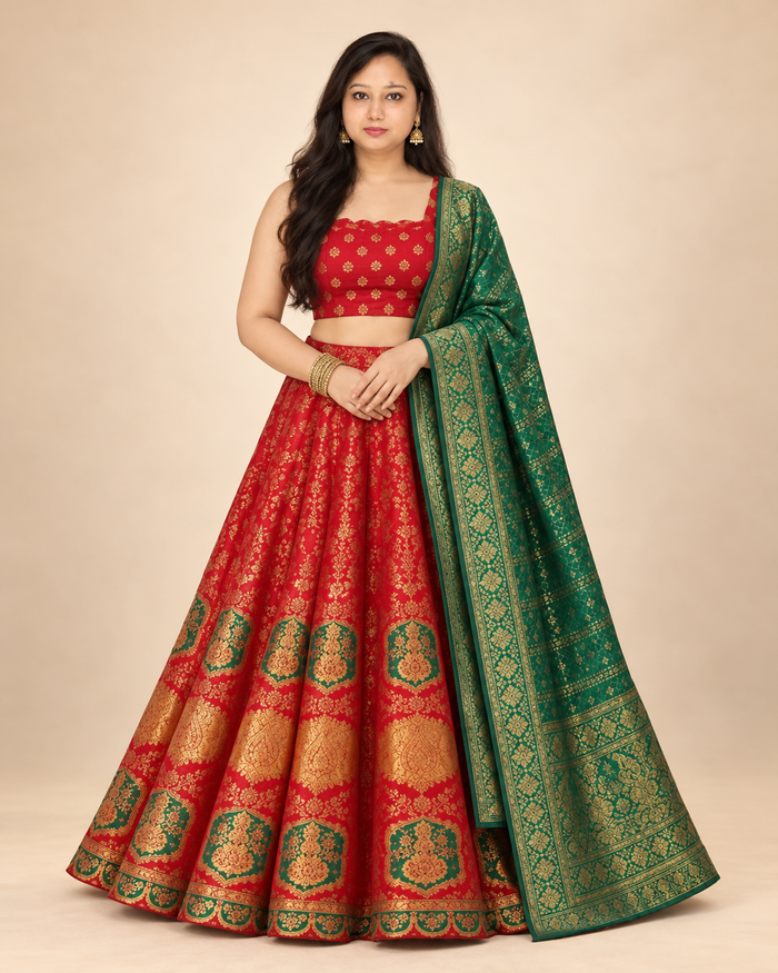 Red lahnga