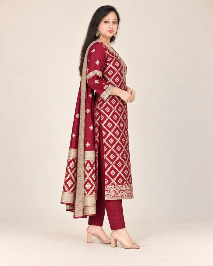Premium Red suit