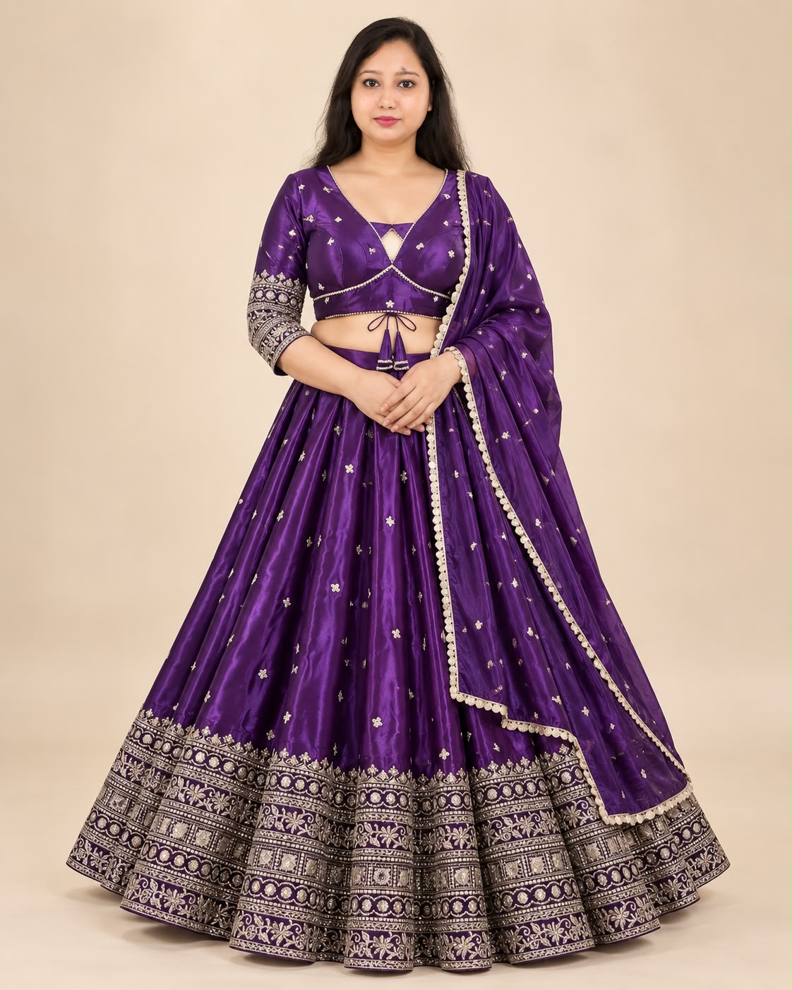 blue lahnga
