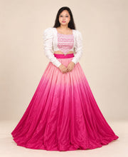 Rose Pink lahnga