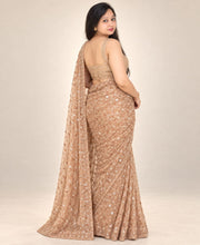 Golden saree