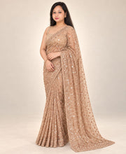 Golden saree
