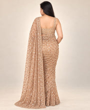 Golden saree