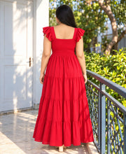 Red frocksuit