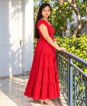 Red frocksuit