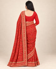 Bandhani saree, Bandhej saree, Lehariya saree