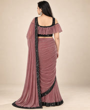wine pink saree sale