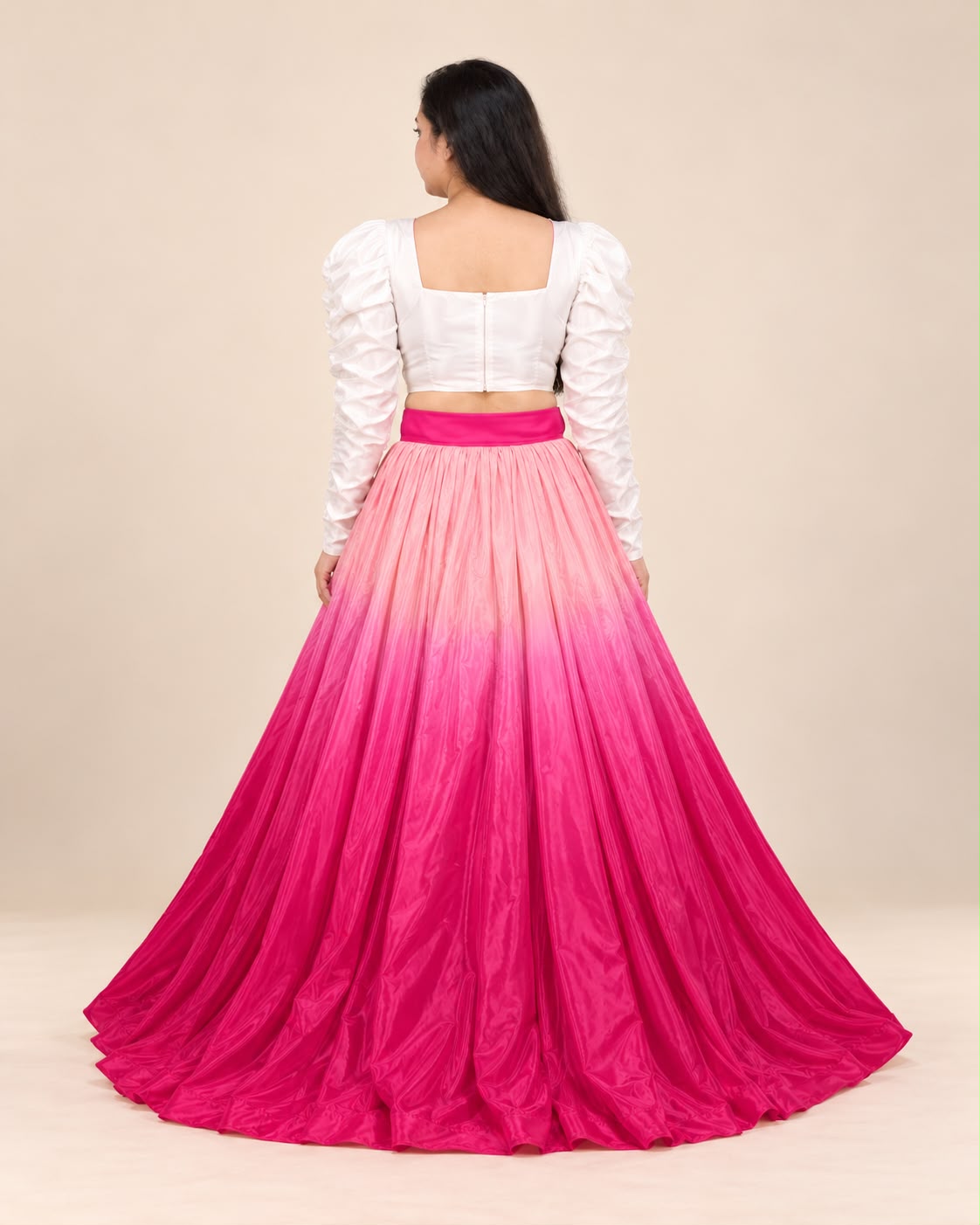 Rose Pink lahnga